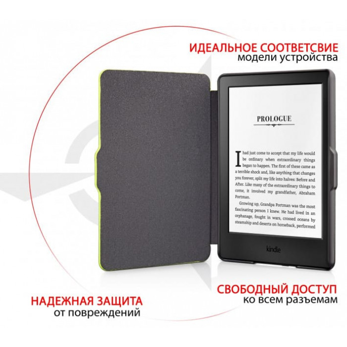 Обкладинка AIRON Premium для Amazon Kindle 6 (2016)/ 8 / touch 8 Green